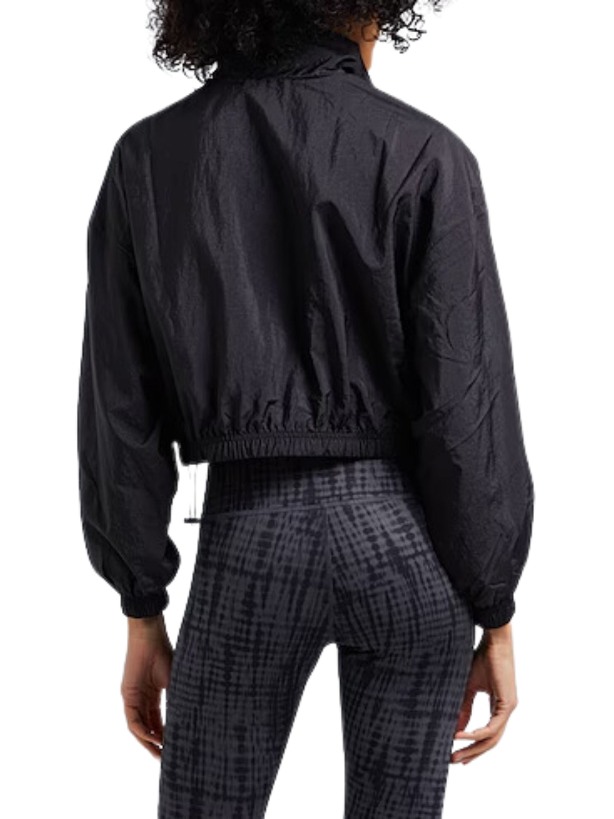 Puma Jacket Ladies Cropped Sq Woven Black